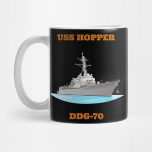 Hopper DDG-70 Destroyer Ship Mug